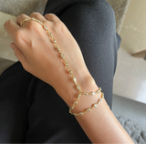 Sparkle Hand Chain Bracelet