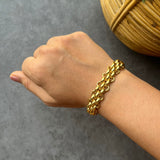 Gold Braided Bracelet