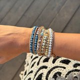 Blue Dunes Beaded Wrap Bracelet (Bestseller)