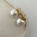 Oversized Pearl Earrings