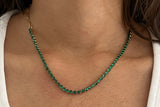 Emerald Tennis Necklace