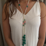 The Gardenia Single Line Lariat