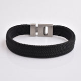 Nylon Braided Magnetic Bracelet