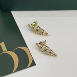 Golden Prism Earrings
