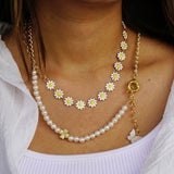 Sunshine Pearl Wrap Bracelet