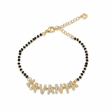 Signature Initial Mangalsutra Bracelet
