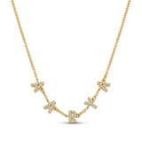 Princess Sparkle Kids Name Necklace