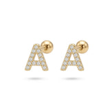 Set Of Two The Dainty Edit Necklace & Crystal Stud Set