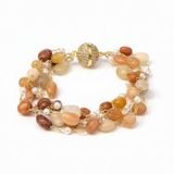 Golden Mocha Magnetic Bracelet (Bestseller)