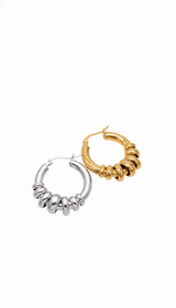 Sculpted Shine Hoops