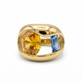 Sunset Sapphire Ring