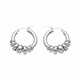 Sculpted Shine Hoops