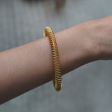 Sleek Spiral Bracelet