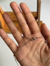 Chunky Initial Statement Necklace - Gold/Silver