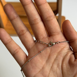 Chunky Initial Statement Necklace - Gold/Silver