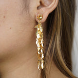 Gold Leaves Earrings