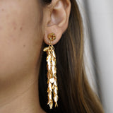Gold Leaves Earrings