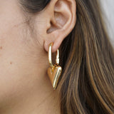 Detachable Heart with O Hoops