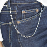 Oceanic Silver Pearl Wrap Bracelet