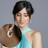 Pearl Hoops with Pearl Stud Closure