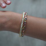 Multi-colour Double Link Cuff