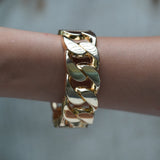 Chunky Gold Cuff