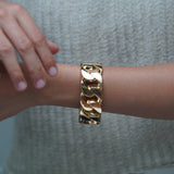 Chunky Gold Cuff