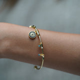Round Multi Evil Eye Charm Bracelet