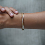Studded Cross Cuff