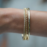 Studded stackable cuff
