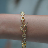 Link chain cuff