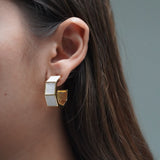 Mother of pearl Hoop Earrings