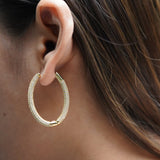 Serenity Crystal Hoops