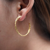 Gold Molten Hoops