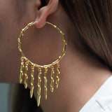 Twisted Tassel Earring