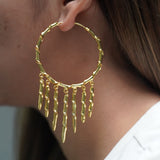 Twisted Tassel Earring