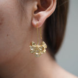 Vintage Flower Drop Earrings