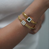 Merci Snake Chain Bracelet