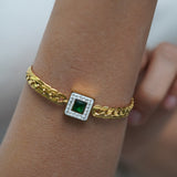 Merci Snake Chain Bracelet