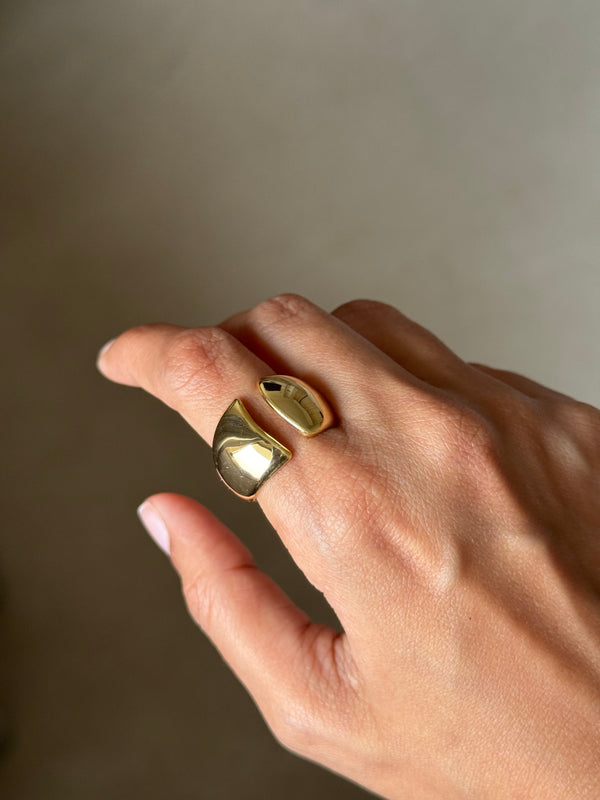 Gold Cuff Ring