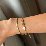 Dainty hearts Stackable Layered Bracelet