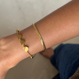 Dainty hearts Stackable Layered Bracelet