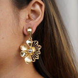 Floral Drop Earrings