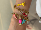 Create your own colourful charm bracelet