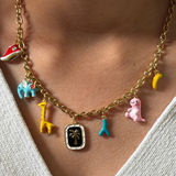 Create your own colourful charm necklace