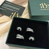 Green Luna Luxe Earcuffs
