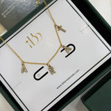 Personalized Crystal Name Necklace (Due to High Demand Ships After 10 Business Days)