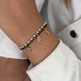 Mangalsutra Dangle Name Bracelet