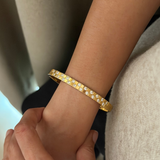 Checker Glow Bangle