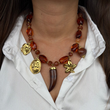 Amber Luxe Statement Necklace
